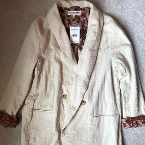 Free People Rowan Blazer Small